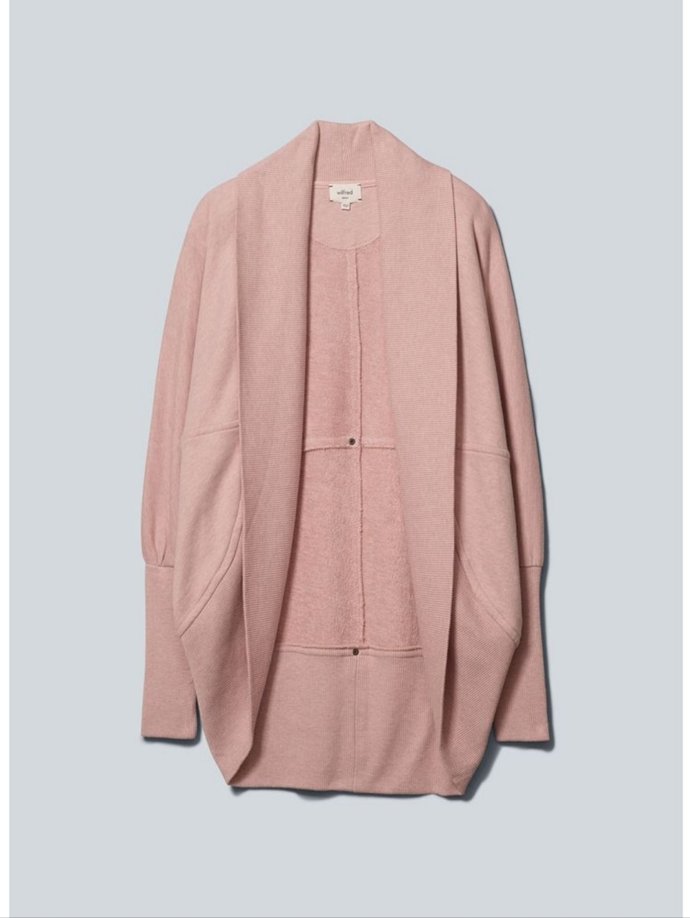 Aritzia Wilfred Diderot Sweater Cardigan Pink Size Small Y2k